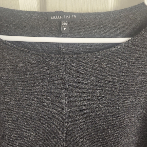 Eileen Fisher Merino Wool Sweater Dress - Picture 2 of 8